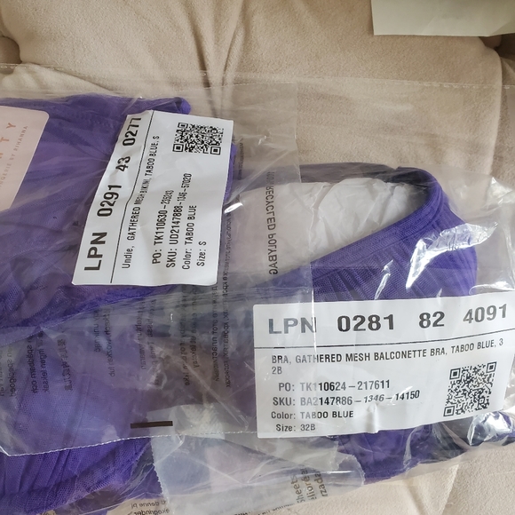 Savage X Fenty Gathered Mesh Balconette Bra Combo - Picture 12 of 13